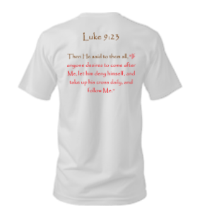 Carrying My Cross Pocket Logo T-shirt